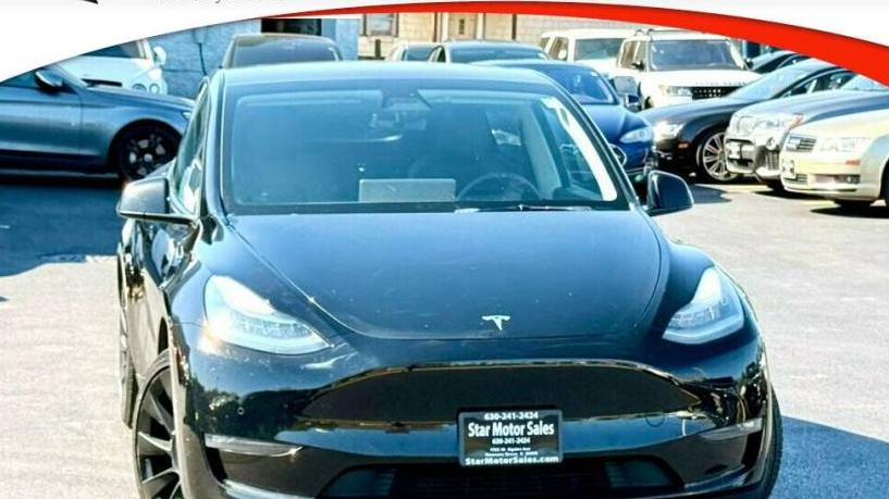 TESLA MODEL Y 2021 5YJYGDEE4MF180259 image